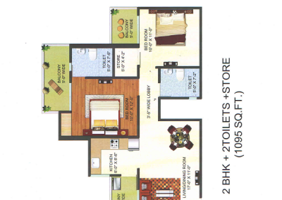 Floor Plan of Gayatri Life (2)