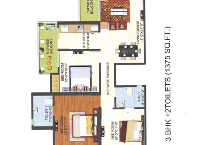 Floor Plan of Gayatri Life (3)