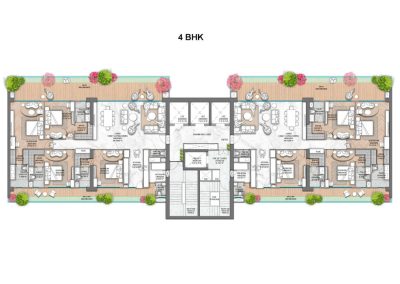 Floor Plan of M3M J &C (6)