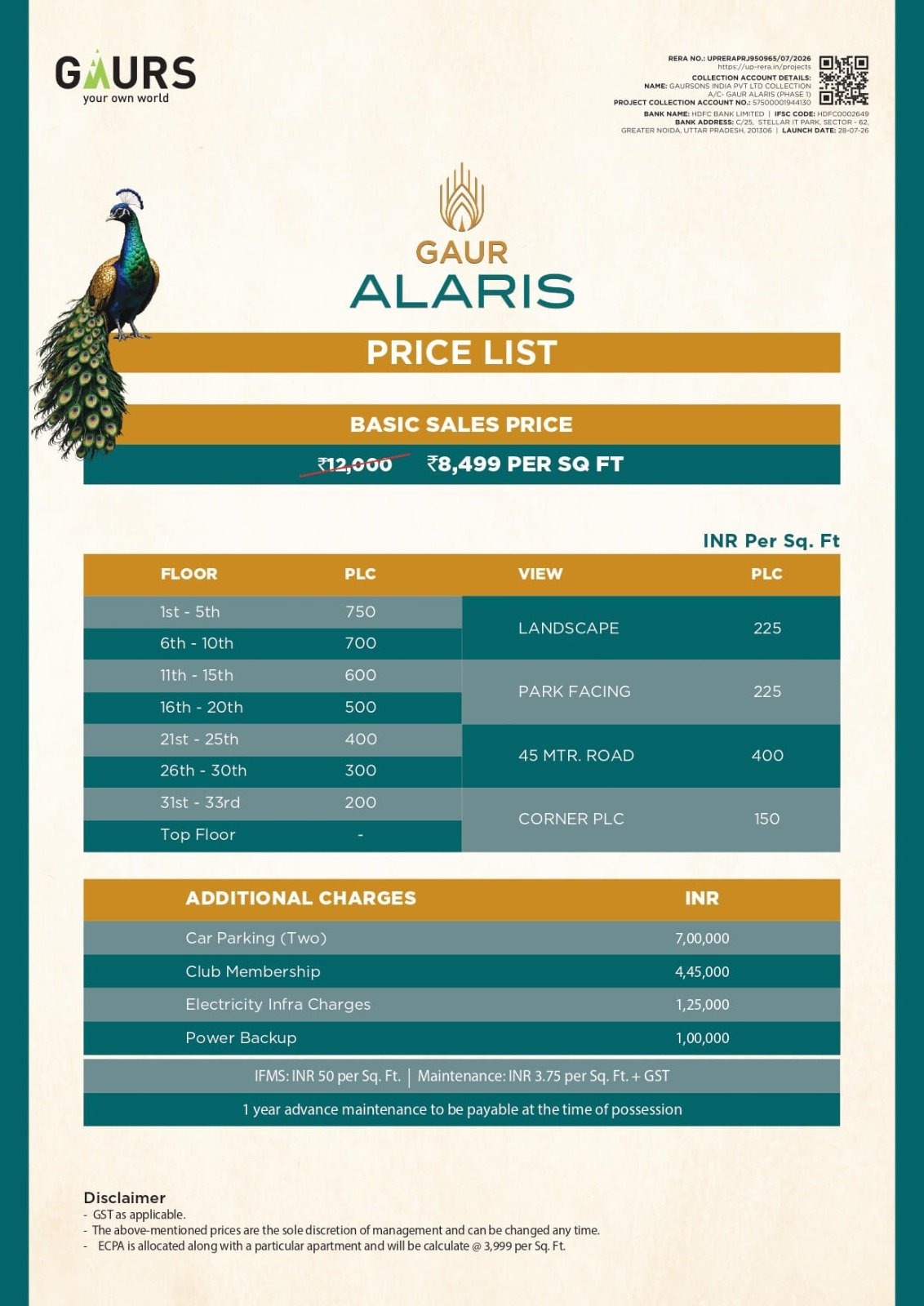 Price_List_of_Gaur_Alaris